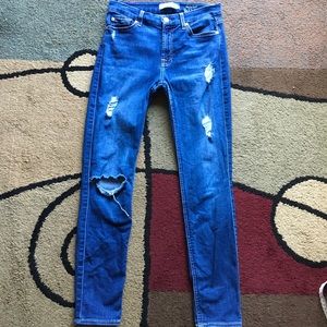 7 For All Mankind Bair The Ankle Skinny 